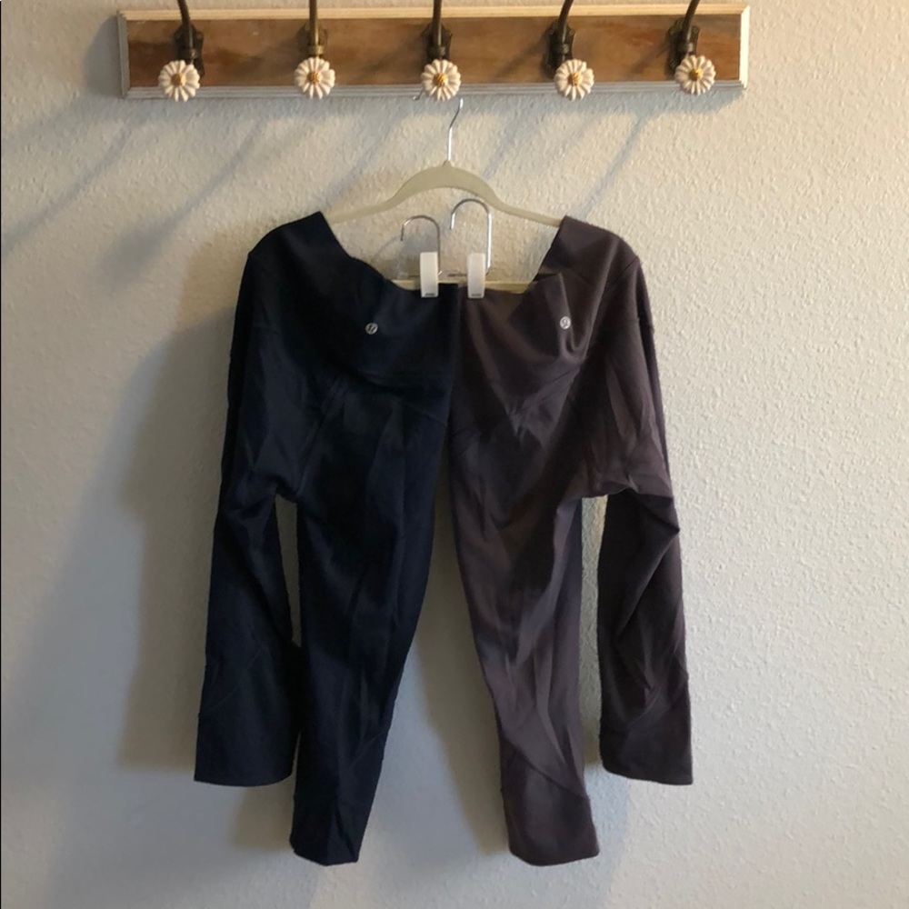 Lululemon crop BUNDLE - 2 pairs of leggings!!